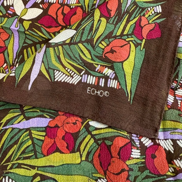 Echo Silk Scarf - Picture 2 of 3